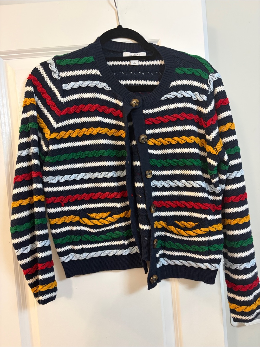 La Ligne for Target Striped Cardigan